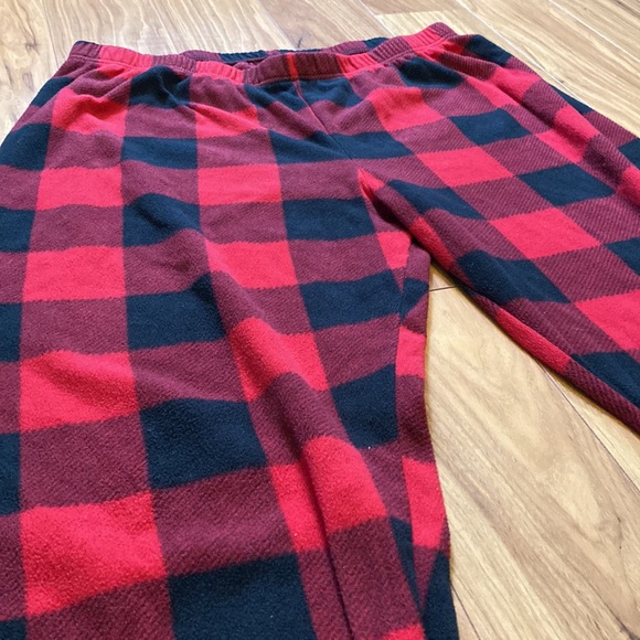 Place Black & Red Plaid Pajama Pants - Picture 6 of 6